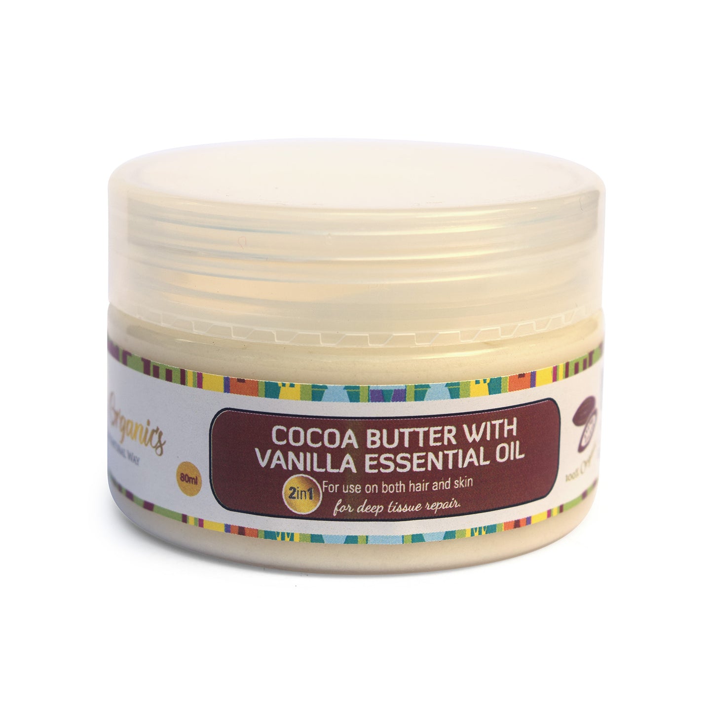 Cocoa Butter with vanilla essential oil